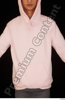 Danior casual dressed upper body white hoodie 0009.jpg